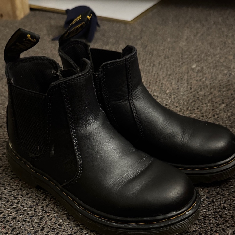 Dr. Martens Kids Black Slip-On Water Shoes